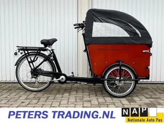 Babboe Dog-E Bakfiets 2 pers. -Regentent-NIEUWSTAAT-1STE EIGENAAR