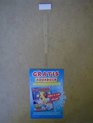 Reclame kaartjes voor de aquaduck adv. 405