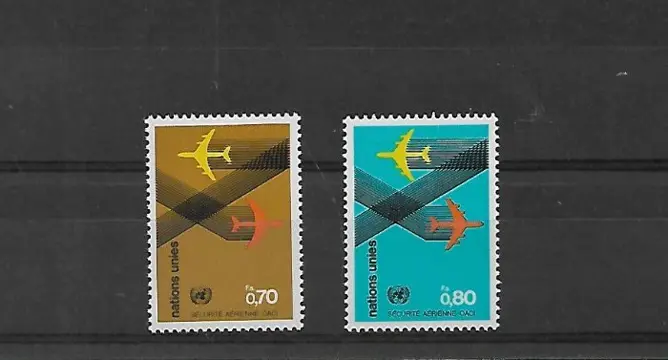 UNO-Geneve Michel nr. 76-77 Postfris