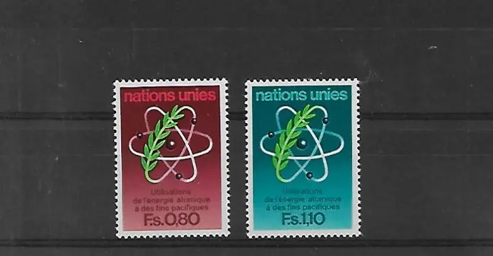 UNO-Geneve Michel nr. 70-71 Postfris