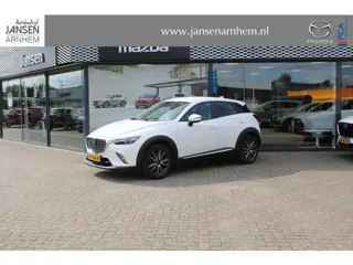 Mazda CX-3 2.0 SkyActiv-G 120 GT-M , Automaat, Trekhaak, Navi, Camera, Leder/stof, Adap-Cruise, Stuu