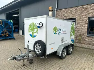 Perkins DIBO IBH-M 20015 Hogedruk unit 200 Bar 15 L / min Mobiele Aanhanger 12.5 kVA aggregaat