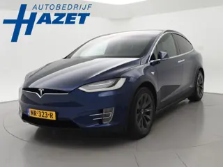 Tesla Model X 75D + TREKHAAK 2250 KG | LEDER | PANORAMA | LUCHTVERING | 20 INCH