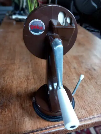 Snijboonmolen, GEKA, met zuignap