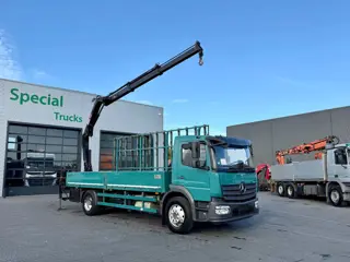 Mercedes-Benz Atego 1324 4x2 / Euro 6 / Hiab 111 Duo / Glas Transport