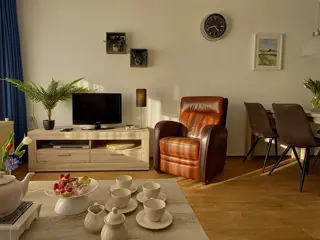 Appartement aan de rand van het bos en dichtbij het strand