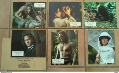 GREYSTOKE The Legend of Tarzan lobbycard set.