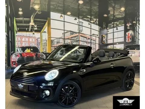 MINI COOPER CABRIO 136 pk NAVI LED 17" UNION JACK 1e eig