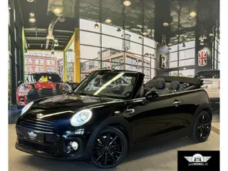 MINI COOPER CABRIO 136 pk NAVI LED 17" UNION JACK 1e eig