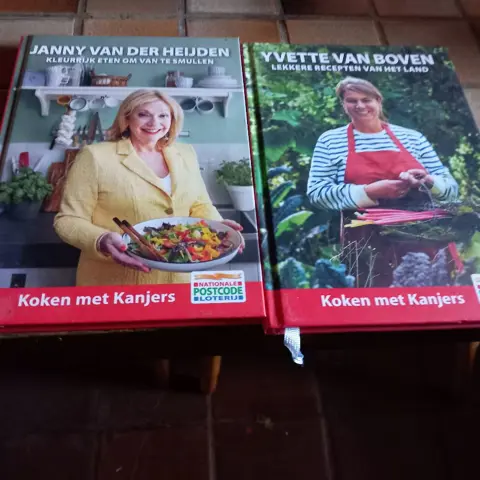 Boeken, postcodeloterij, KOKEN