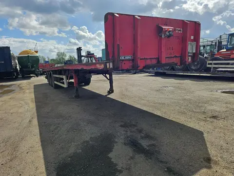 Kelberg S4 OB3 | HEAVY DUTY FLATBED | BPW DRUM (bj 2013)