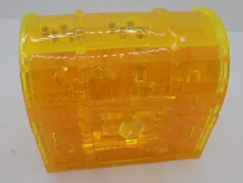 PUZZEL SCHATKIST GEEL 3D