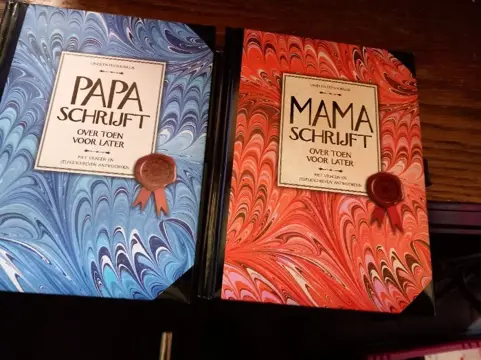 Mama, papa, schrijft over toen, voor later - invulboek