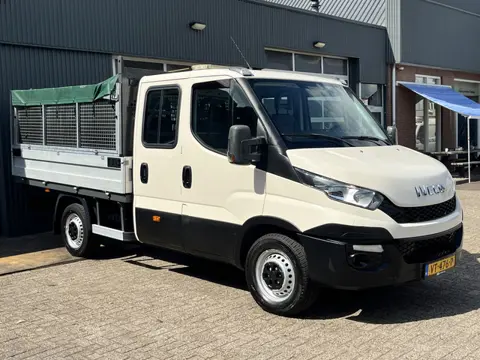 Iveco Daily 35S11D 2.3 345 7 persoons 3500kg trekgewicht Airco Euro 5 Pick-up Open laadbak Bakwagen 