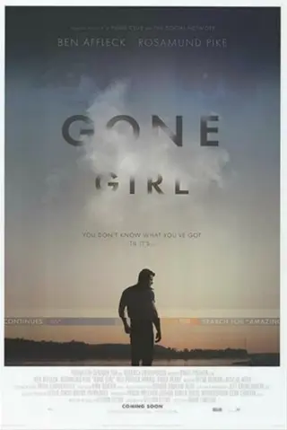 GONE GIRL filmposter.