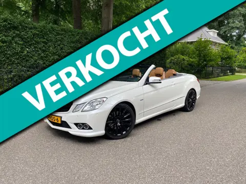 Mercedes-Benz E-klasse Cabrio E200 AMG Pakket Origineel NL!