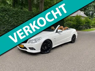 Mercedes-Benz E-klasse Cabrio E200 AMG Pakket Origineel NL!