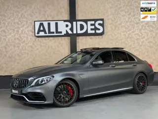 Mercedes-Benz C-klasse AMG 63 S | carbon | 360 camera | stoel-verwarming/verkoeling | pano | keyless