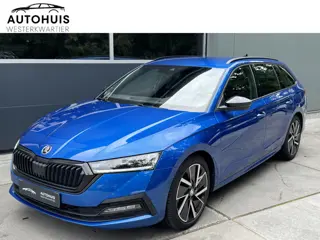 Škoda Octavia Combi 1.0 e-TSI 110PK DSG Sport Business LED Climate control Sportstoelen Stuurverwarm