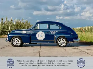 Volvo PV 544 Rallyklaar met Simons uitlaat en Weber carburateur