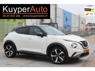 Nissan Juke 1.0 DIG-T Tekna 1E EIG RONDOM CAMERA BOSE KEYLESS HALF LEDER NAVI VOL OPTIES