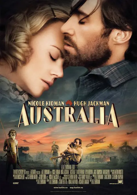 AUSTRALIA filmposter en filmfotoset.