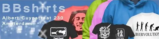 Bedrukte T-shirts en Hoodies voor een lage prijs.