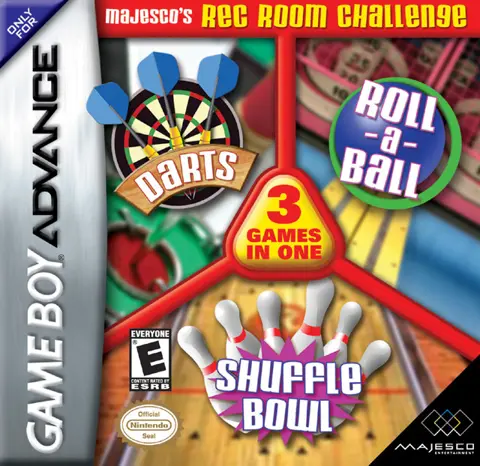 Majesco's Rec Room Challenge: Darts / Roll-a-Ball / Shuffle Bowl
