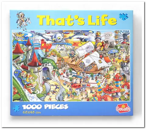 That's Life: Pretpark - Goliath - 1000 Stukjes
