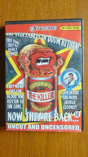 Return of the killer tomatoes dvd