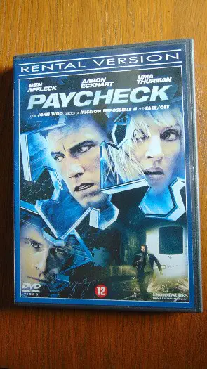 Paycheck dvd