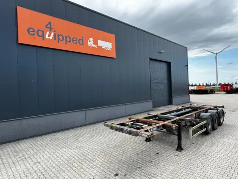 DESOT nice 20FT/30FT ADR-Chassis for SMALL PRICE,  liftaxle, 5 twistlocks arms