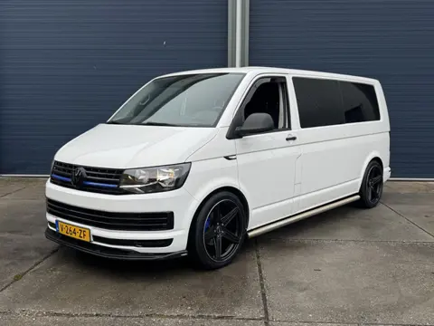 Volkswagen Transporter 2.0 TDI L2H1 Trendline DUBBEL CABINE / AIRCO / LEER / VERLAAGD / SPOILERS