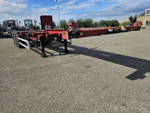 Fruehauf OCCZ 42-327 A| 40 FT HIGHCUBE| 2 X 20 FOOT 20 FOOT MIDDLE | SAF DISC.| DUTCH TRAILER.