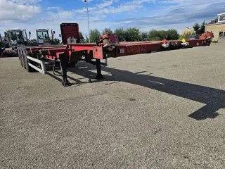 Fruehauf OCCZ 42-327 A| 40 FT HIGHCUBE| 2 X 20 FOOT 20 FOOT MIDDLE | SAF DISC.| DUTCH TRAILER.