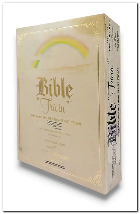Bible Trivia, the game where trivia is not trivial