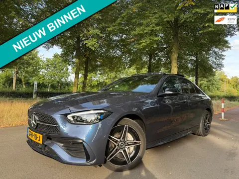 Mercedes-Benz C-klasse 300 e star Edition AMG Line Plus| btw auto| Burmeister | Head Up | Memory | P