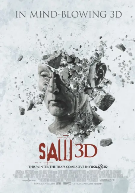 SAW VII : THE FINAL CHAPTER( 3 D ) filmposter.