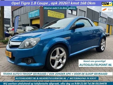 Opel Tigra 1.8-16V Enjoy Diverse prijsklassen, zie de foto's