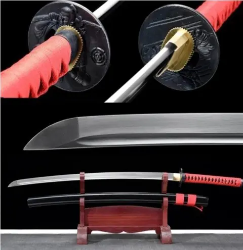 Japans samurai zwaard, katana, mes, dolk, sabel