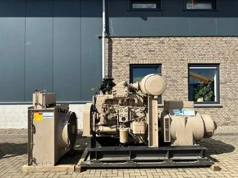 Cummins NTA 855 Stamford 240 kVA noodstroom generator 457 hours
