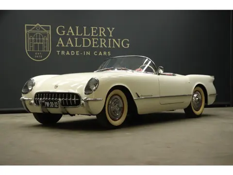Chevrolet Corvette C1 Convertible Trade-in-car Attractively finished in "Polo White" with red interi
