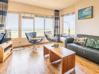 Vlakbij De Koog gelegen appartement met uitzicht over Noordzee