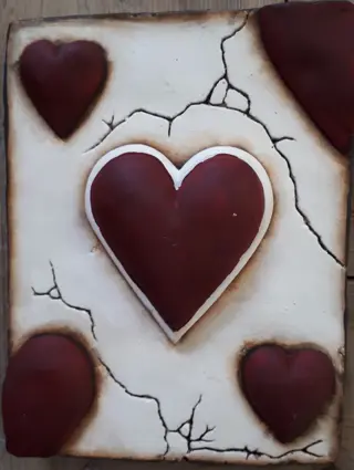 Di sen 'yo walltiles in de stijl van Sid Dickens