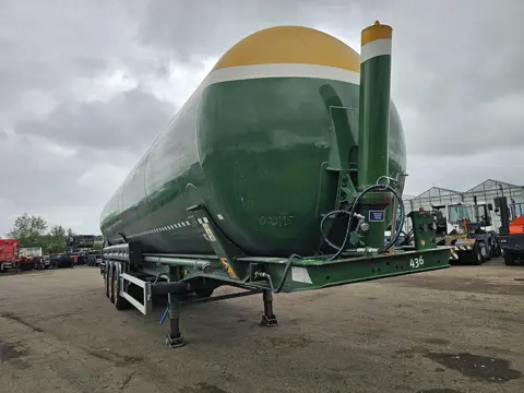 Feldbinder KIP 63.3 |ALUMINIUM TIPPER | 6500 KG| 63 M3 | SAF DISC.