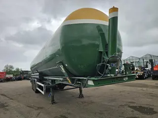 Feldbinder KIP 63.3 |ALUMINIUM TIPPER | 6500 KG| 63 M3 | SAF DISC.