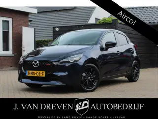 Mazda 2 1.5 SkyActiv-G 90 Homura - Stoel- stuurverwarming, Cruise, Achteruitrijcamera, Airco!