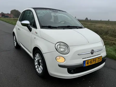 Fiat 500C 0.9 TwinAir Lounge CABRIO /LEER/AIRCO/AUTOMAAT/ 92.000km!!
