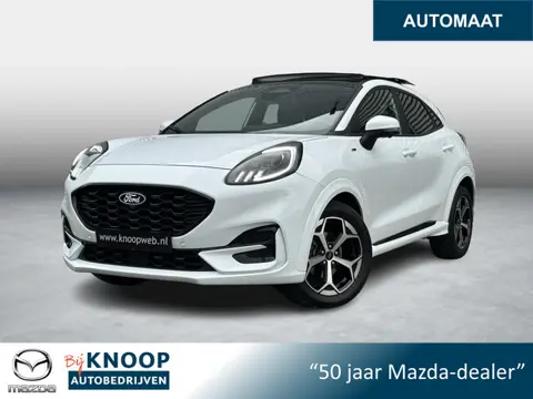 Ford Puma 1.0 EcoBoost Hybrid ST-Line X | Trekhaak | Schuifdak | LED | Winterpack |