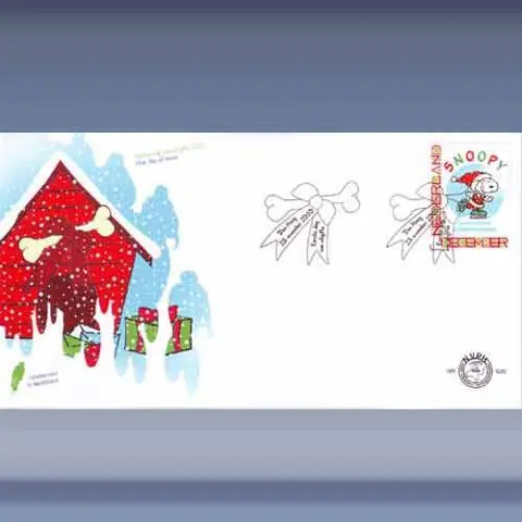 Decemberzegels, Snoopy (23november2010)